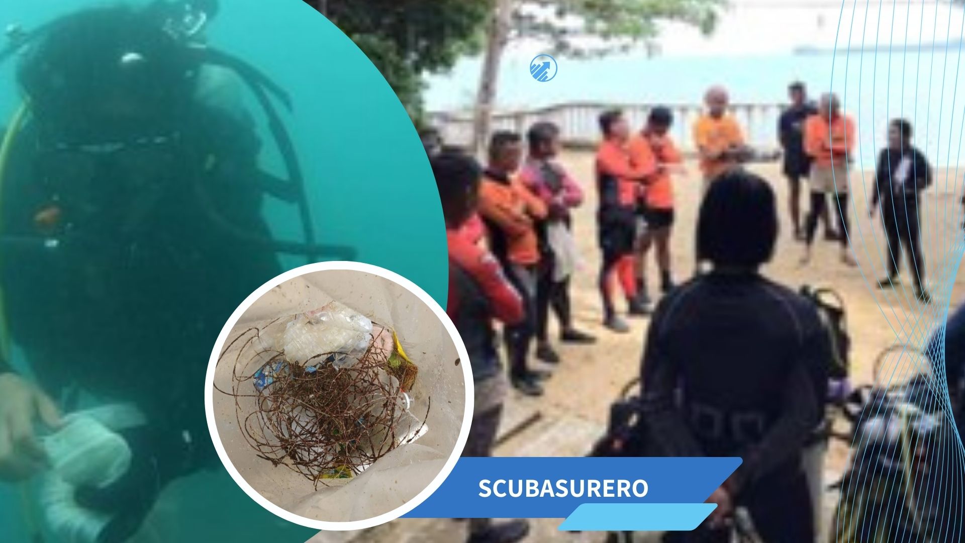 Sustainable Marine Restoration: Scubasurero Underwater Clean-Up at IBMS